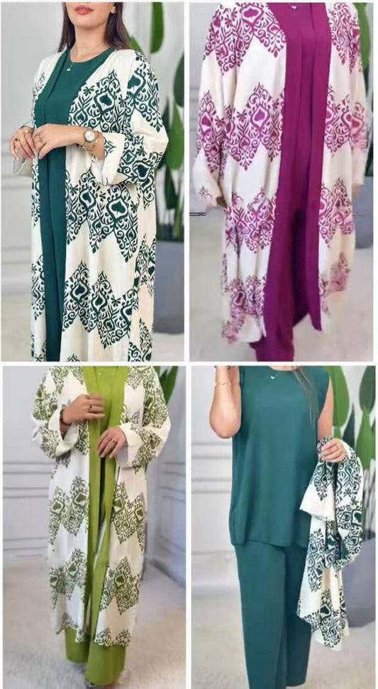 3 pcs Lady Summer Outfit Standard Size